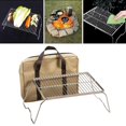 thumbnail image 1 of Camping al aire libre Picnic plegable barbacoa parrilla estufa de Gas Bolsa de 345x23x165 cm Cola Parrilla plegable para fogatas, 1 of 8