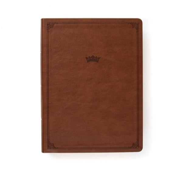 Pre-Owned CSB Tony Evans Study Bible, British Tan Leathertouch: Study Notes and Commentary, Articles, Videos, Easy-To-Read Font (Imitation Leather) 1433606879 9781433606878
