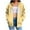 Yellow, variant on Zip Up Hoodie for Womens Pullover Fashion Plus Size Stripe Pockets Zipper Long Sleeved Regular Top Hooded Sweatshirts Coat Outwear