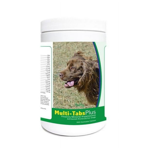 Healthy Breeds 840235181347 Sussex Spaniel Multi-Tabs Plus Chewable Tablets - 365 Count