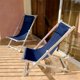 thumbnail image 5 of Tela de reemplazo para silla de playa Uxcell, silla de lounge con almohada, color azul oscuro, 5 of 7
