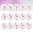 thumbnail image 5 of KAKOWELY Juego de 50 globos de látex hawaianos de 12 pulgadas con estampado de flamencos, adornos para fiestas temáticas de verano, sin cinta (10 unidades en 1 juego), 5 of 5