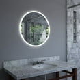 thumbnail image 2 of Arpella  Eva Round Perimeter Lighted Mirror with Memory Dimmer and Defogger 30 x 30 - Clear, 2 of 8