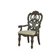 thumbnail image 6 of Steve Silver Royale Pecan Brown Arm Chair, 6 of 6