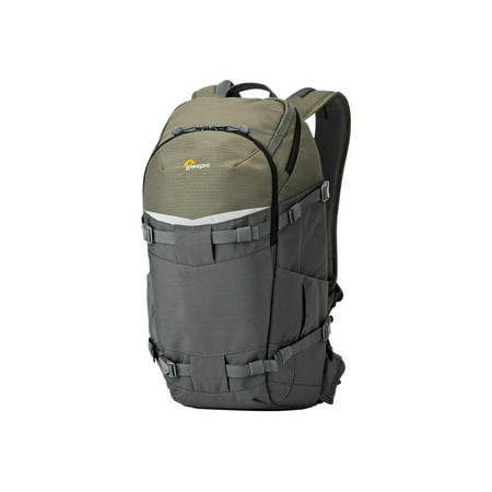 flipside trek bp 350 aw backpack for dslr camera body & 2-3 lenses. also fits dji mavic drone and transmitter with gopro, gray/dark