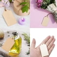 thumbnail image 4 of 200 Pcs Wood Tag, 2.7 x 1.5 Inch Unfinished Wooden Tags with Hole,for Hanging & Wedding Decor,Craft Projects, 4 of 6