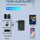 thumbnail image 3 of Receptor y Transmisor de Audio Bluetooth con Tecnología NFC, USB, Tarjeta TF, Reproducción de Música, Entrada Auxiliar, Amplificador de Audio, Adaptador Estéreo Inalámbrico., 3 of 5