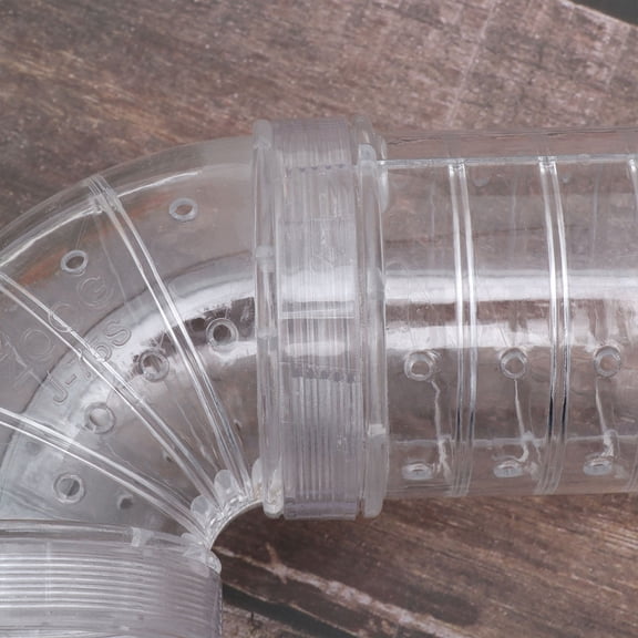 ELAYARD Mouse Exercise Cage DIY Tube Transparent with Flexible Assembly for Unique Hamster Activities