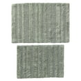 thumbnail image 2 of Better Homes & Gardens Cotton Reversible Bath Rug Set, 17" x 24" & 20" x 30", Green, 2 of 8