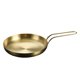 thumbnail image 3 of Steak Tray Stainless Steel Kitchen Food Serving Dish for Home Users Golden Color Easy To Clean 1Pcs, 3 of 4