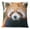Red, variant on S4Sassy Decorative Red Panda Face Digital Print Pillow Case Square Cushion Covers -12 x 12 Inches