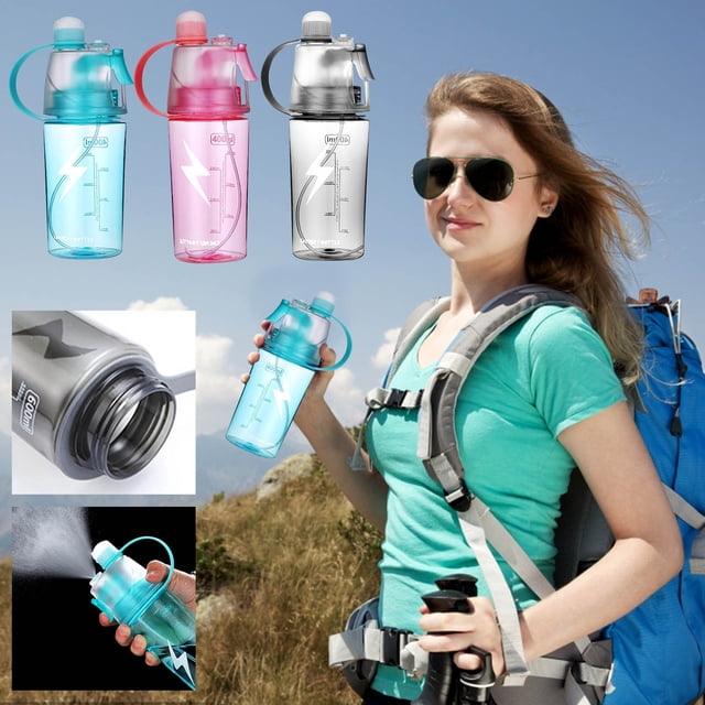 Back to School! mtvxesu Water Cup with Handle, Outdoor Sports Star Spray Water Cup Plastic Cup Handy Cup Children's Kettle Creative Student Gift Cup Scrub Kids Water Cup Summer Savings Clearance
