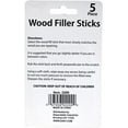 thumbnail image 4 of Dependable Industries Inc. Essentials Wood Filler Sticks 5 Pack Hides Repairs Scratches and Flaws on Wood Floors and Furniture, 4 of 7