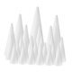 thumbnail image 2 of Conos de espuma para decoración navideña, conos de espuma para árbol de Navidad, centros de mesa, bodas, flores. Estilo D, 2 of 9