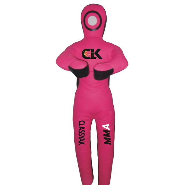 Classyak MMA Sac de Frappe Grappling Arts Martiaux Rose Jiu Jitsu - Non Rempli