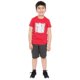 thumbnail image 2 of Trespass - Camiseta Zealous Niños (Rojo), 2 of 6