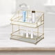 thumbnail image 2 of Organizador de baño, estante para encimera, ducha, estante, contenedor, inodoro, escritorio doble y blanco, 2 of 6