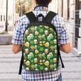 thumbnail image 5 of Xecao St Patrick's Day10 print Travel Backpack, Large Computer Backpack for Men Women, College School Rucksack Book Bag, 5 of 5