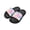 Multiple Tie Dye, variant on Slip On 3D Print Wolf Flame Open Toe Kids Sandals Easy to Clean Quick-Drying Slippers for Living Room Comfort, Orange