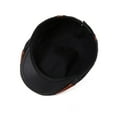 thumbnail image 5 of Man Hat Sheepskin Mens Winter Hats Patchwork Adjustable Male Beret Flat Cap ,Classic Design, 5 of 6