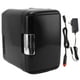 thumbnail image 2 of Refrigerador Pequeño Negro De 4L, Máscara Para Cosméticos, Cuidado De La Piel, Refrigerador De Belleza, Refrigerador De Almacenamiento, Calentador De Coche, Refrigerador, 2 of 7
