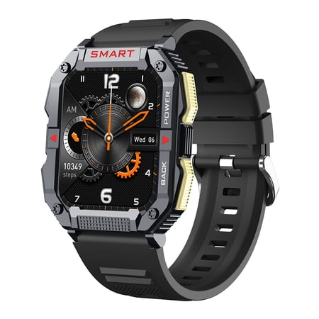YINJIA Bluetooth call smart watch, 1.83 inch display, three anti-outdoor sports waterproof watch.