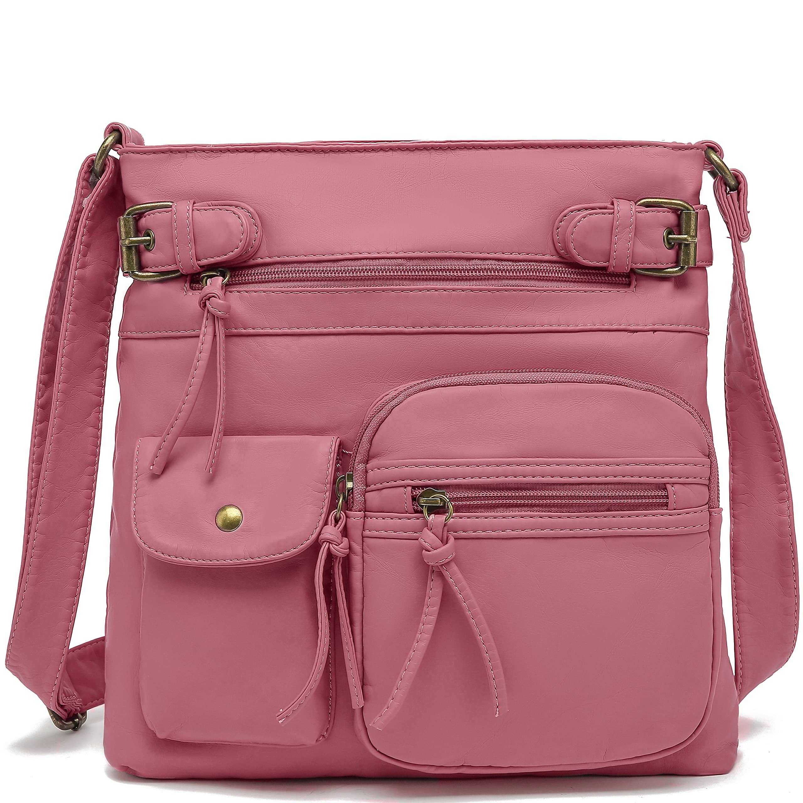 Scarleton Multi Pocket Crossbody Shoulder Bag Handbag for Women H1833 ...