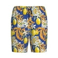 thumbnail image 6 of Daiia Sicilian Style Mens Woven Stretch Pajama Short,Short Pajama Pants-Large, 6 of 7