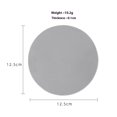 thumbnail image 1 of rotundity Rubber Jar Opener, 2PCS Jar Opener for Weak Hands, Rubber Jar Opener Gripper Pad for Seniors with Arthritis, Heat Insulation Kitchen Coasters grey, 1 of 5