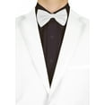 thumbnail image 4 of Mens Side Vent 2 Piece White Modern Fit Tuxedo Suit Giorgio, 4 of 6
