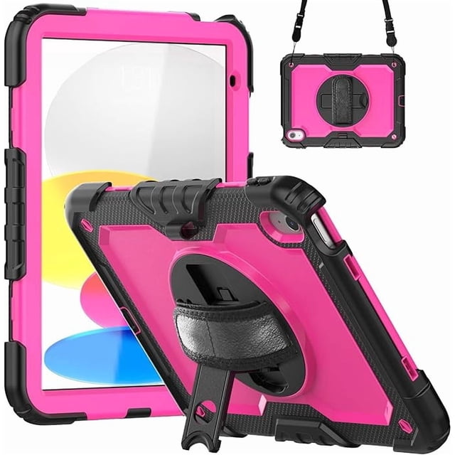 IPad (A16) 11.ª Gen 11 Pulgadas (2025), IPad 10.ª Gen 10.9 Pulgadas (2022) Funda Protectora (RosePC)