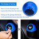 thumbnail image 4 of Vehículo (azul) portavasos de automóvil bote de basura pequeño mini bote de basura bote de basura de coche bote de basura para coche oficina hogar, 4 of 5