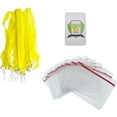 thumbnail image 5 of 12 Pack - Premium Bright Neon Lanyards with Breakaway Clasp & Heavy Duty Ziplock Badge Holder by Specialist ID (Horizontal, Yellow), 5 of 7