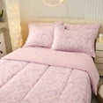 Viviland Full Comforter Set for Girls Kids Brushed Microfiber Full