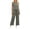 Army Green, variant on Tqcoqu Two Piece Sets for Women Casual Travel Vacation Outfits Summer Wide Leg Crop Pants Lounge Sets,Black,Women's S-XXXXXL
