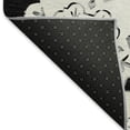 thumbnail image 5 of Addison Rugs Chantille Indoor/Outdoor Transitional Casual Black Machine Washable Rectangle Rug, 3' x 5', 5 of 8