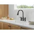 thumbnail image 6 of Delta 2384L-Dst Renaldi 1.8 GPM Bridge Kitchen Faucet - Lumicoat Polished Nickel, 6 of 7
