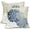 Blue, variant on Black Brown Pillow Covers 18x18 Inch Dahlia Flower White Gray Elegant Throw Pillows Farmhouse Decor for Home Sofa Bed Modern Floral Cushion Case, Set of 2