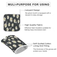 thumbnail image 6 of Flower Glory Evening Oven Gloves And Pots Stand Set Oven Gloves And Pot Racks Pot Racks And Oven Gloves Set, 6 of 9