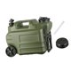 thumbnail image 4 of Contenedor de almacenamiento de agua, tanque portátil con ruedas, hervidor de , jarra de agua de 28 l con grifo para coche, senderismo,, 4 of 9