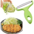 thumbnail image 2 of Cortador de repollo de frutas y patatas vegetales, rebanador de repollo rallado Cocina Cuchillo pelador de acero inoxidable Gadget Ensalada de repollo rallado, también imprescindible, 2 of 5