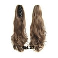thumbnail image 4 of extensions Longues Bouclées pour Femmes et Filles 55cm Perruque Ondulée Queue de Cheval Extension de Cheveux Synthétiques Clip extensions de Cheveux, 4 of 7