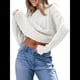 thumbnail image 3 of Suéteres de Cuello Redondo de Punto Extragrandes para Mujer L, 3 of 8