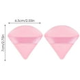 thumbnail image 3 of MKHSQHDG Today's Deals Triangular Powder Puff Makeup Dry Powder Loose Powder Setting Powder Puff Makeup Air Cushion Beauty Makeup Tools 2Pcs, 3 of 8