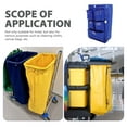 thumbnail image 3 of Masteelf Janitorial Bag Cleaning Cart Bag Replacement Housekeeping Bag Trash Collecting Bag Replacement Janitorial Bag Janitorial Cart Bag Cleaning Cart Bag, 3 of 8