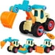 thumbnail image 1 of Juego de coches de juguete para desmontar camiones, construcción, construcción, arena, 4 unidades, 1 of 5