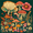 Floral Mushroom, variant on Yayeee Mailbox Cover Magnetic Standard Size Post Box Cover Wrap Decor, Forest Mushroom