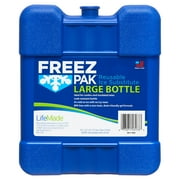 (2 pack) Freez Pak Large Reusable Ice Pack with Hard Shell, 2.4lbs