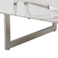 thumbnail image 4 of Benjara 87 Inch 4 Door Contemporary TV Stand with Steel Accents, White, 4 of 5