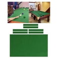 thumbnail image 5 of facefd Professional Billiard Pool Table Cloth Mat Cover Felt Accessories 7/8/9 Ft 9ft Green, 5 of 5